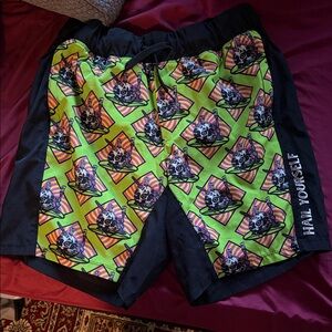 Last Podcast On The Left gym shorts